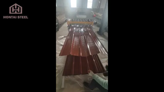 18 20 22 ゲージ波形亜鉛メッキ亜鉛屋根シート鉄金属色塗装鋼屋根シートブリキ価格